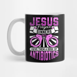 Jesus forgave sinners - correctional care Mug